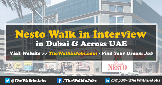 Nesto Hypermarket Walk in Interview