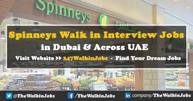 Spinneys Walk in interview 