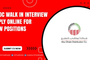 ADDC Walk in Interview