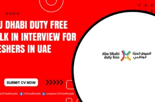 Abu Dhabi Duty Free Walk in Interview
