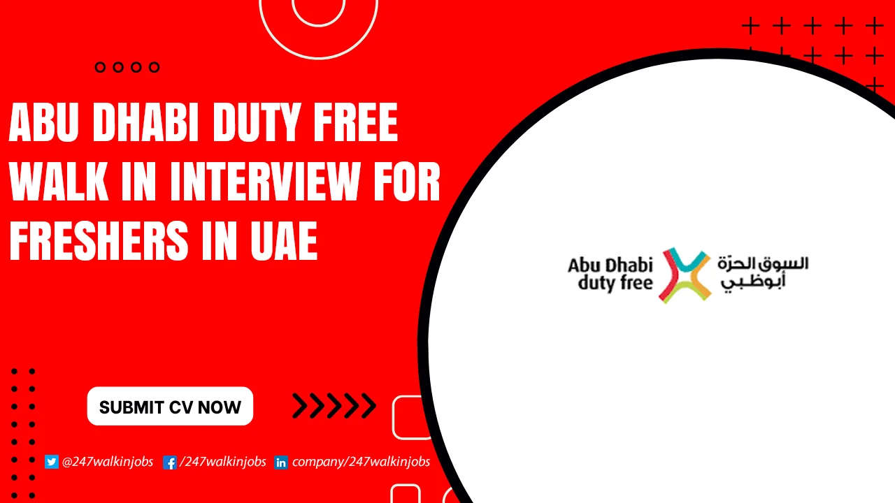 Abu Dhabi Duty Free Walk in Interview