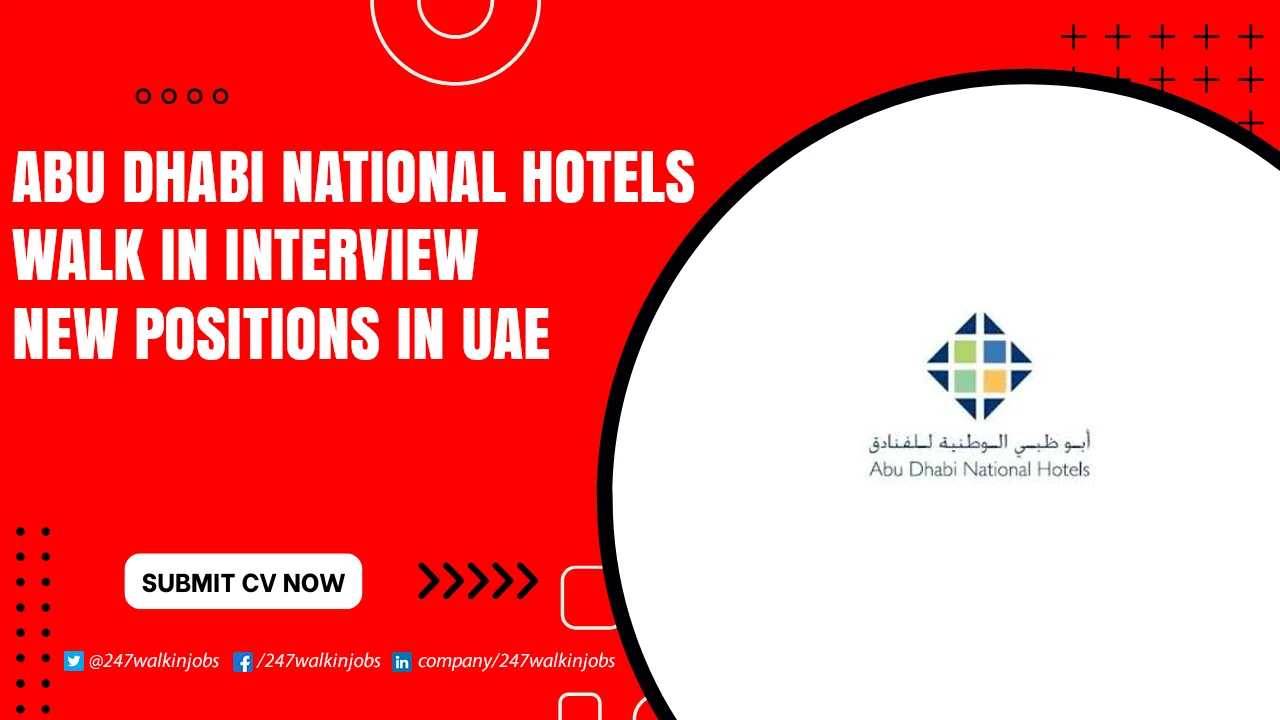 Abu Dhabi National Hotels Walk in Interview