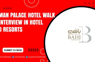 Ajman Palace Hotel Walk in Interview