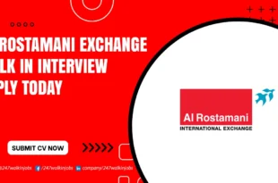 Al Rostamani Exchange Walk in Interview