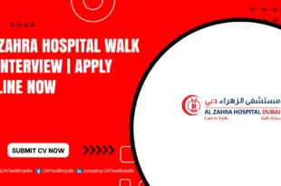 Al Zahra Hospital Walk in Interview