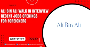 Ali Bin Ali Walk-in interview