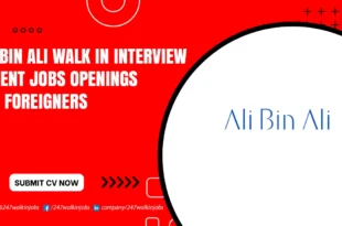 Ali Bin Ali Walk-in interview