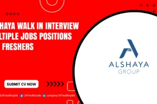 Alshaya Walk in Interview