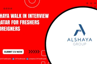 Alshaya Walk in Interview in Qatar