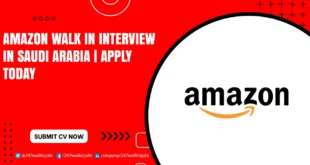 Amazon Walk in Interview in Saudi Arabia
