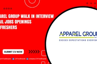 Apparel Group Walk in Interview