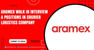 Aramex Walk in Interview