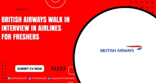 British Airways Walk in Interview