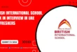 British International School Walk in Interview