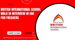 British International School Walk in Interview