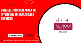 Burjeel Hospital Walk in Interview