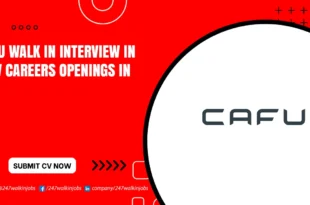 CAFU Walk in Interview