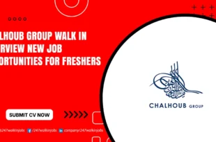 Chalhoub Group Walk in Interview