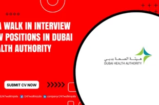 DHA Walk in Interview