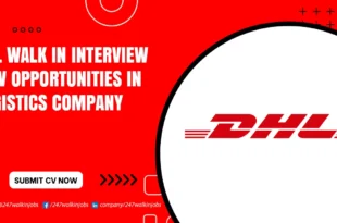 DHL Walk in Interview