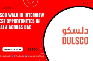 Dulsco Walk in Interview