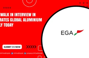 EGA Walk in Interview