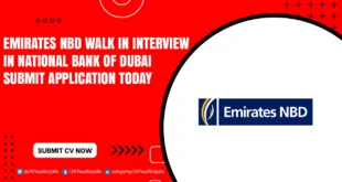 Emirates NBD Walk in Interview
