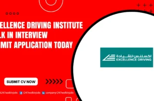 Excellence Driving Institute Walk in Interview