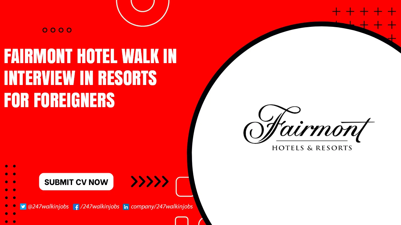 Fairmont Hotel Walk in Interview