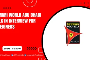 Ferrari World Abu Dhabi Walk in Interview