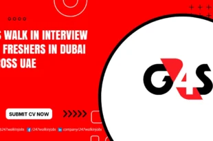 G4S Walk in Interview