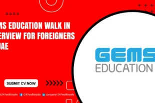 GEMS Education Walk in Interview