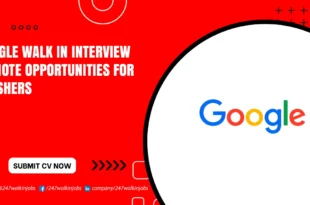 Google Walk in Interview