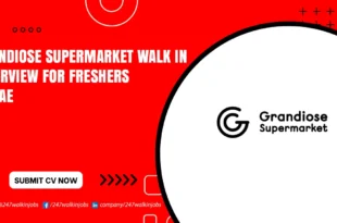 Grandiose Supermarket Walk in Interview