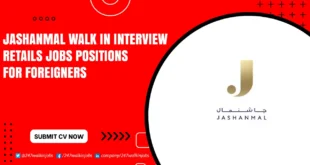 Jashanmal Walk in Interview