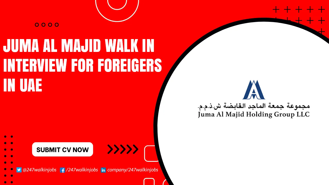 Juma Al Majid Walk in Interview