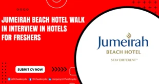 Jumeirah Beach Hotel Walk in Interview
