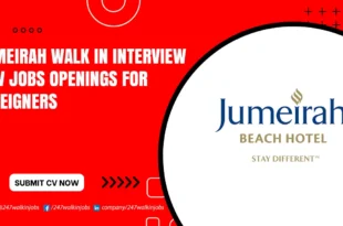 Jumeirah Walk in Interview