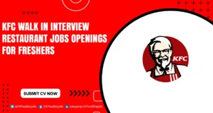 KFC Walk in Interview