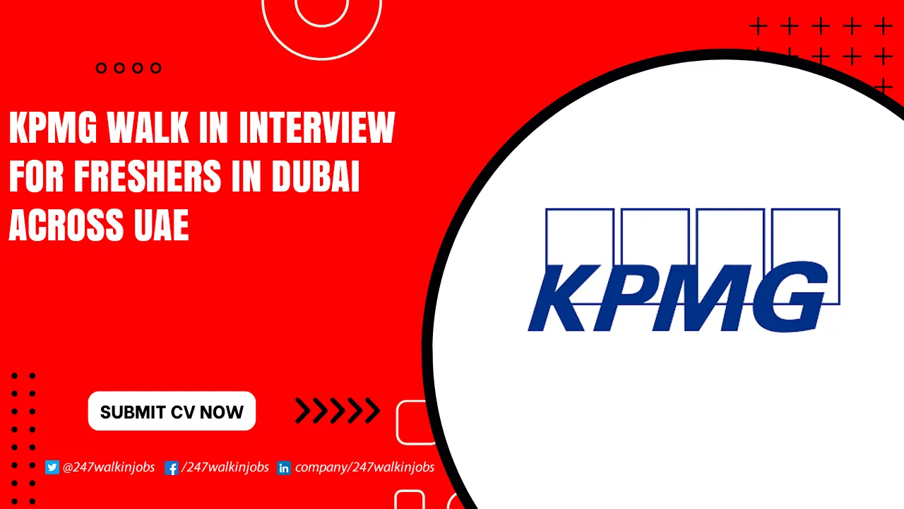 KPMG Walk in Interview