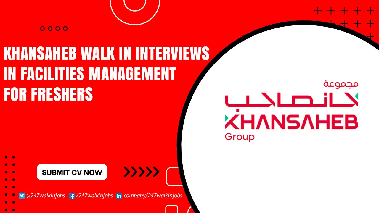 Khansaheb Walk in Interview