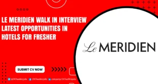 Le Meridien Walk in Interview