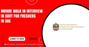 MOHRE Walk in Interview