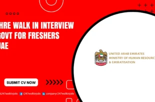 MOHRE Walk in Interview