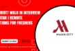 Marriott Walk in interview in Qatar