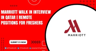 Marriott Walk in interview in Qatar