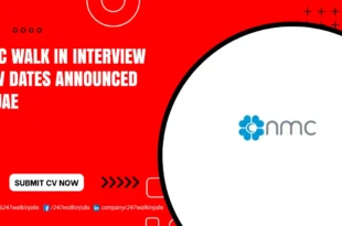 NMC Walk in Interview