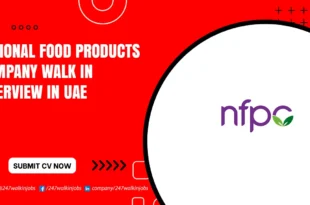 National Food Products Company Walk in Interview