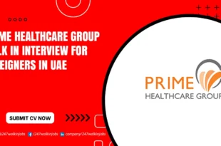 Prime Healthcare Walk in Interview