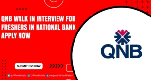 QNB Walk in Interview